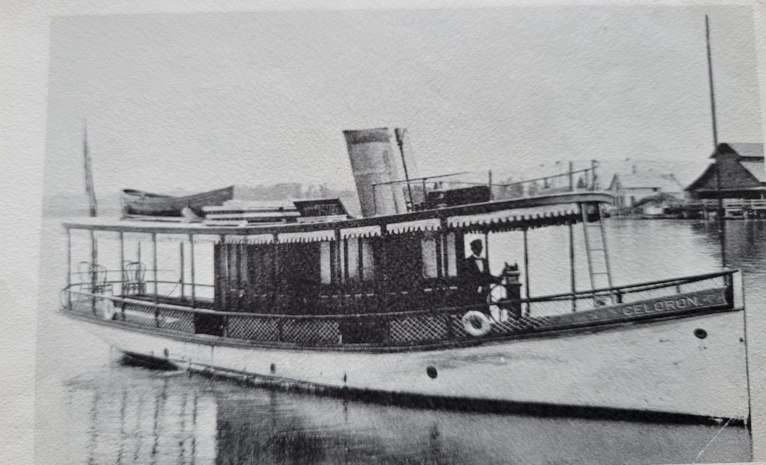 1915年製 STEAMBOAT WAVE BACK Chautauqua Lake's Steamboat Era – The Smaller Fleet | News